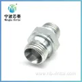 Steel Adapter Fitting Hydraulic Hose Connector